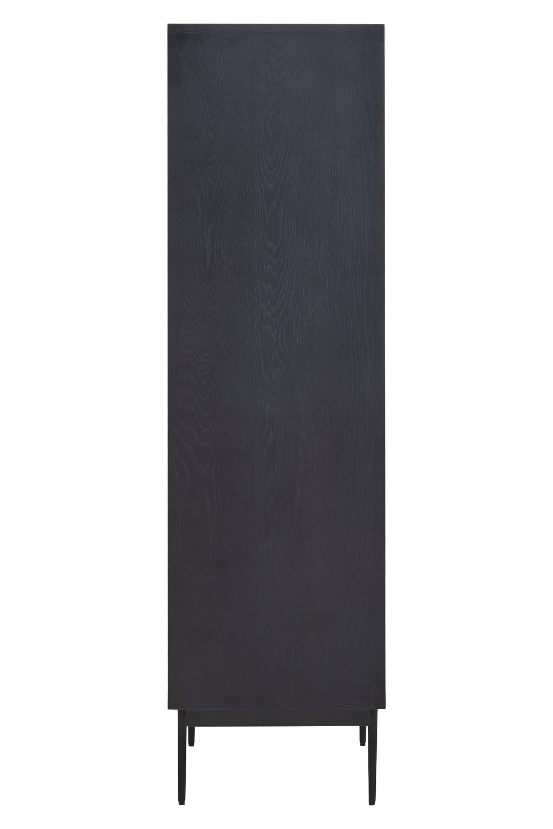 Swallow Black Finish Wooden Cabinet