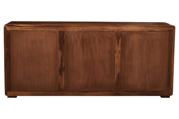 Woodpecker Two Door Three Drawer Sheesham And Acacia Sideboard