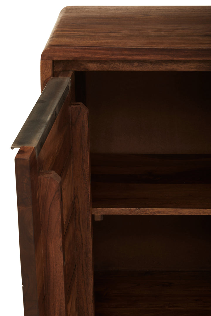 Woodpecker Two Door Three Drawer Sheesham And Acacia Sideboard