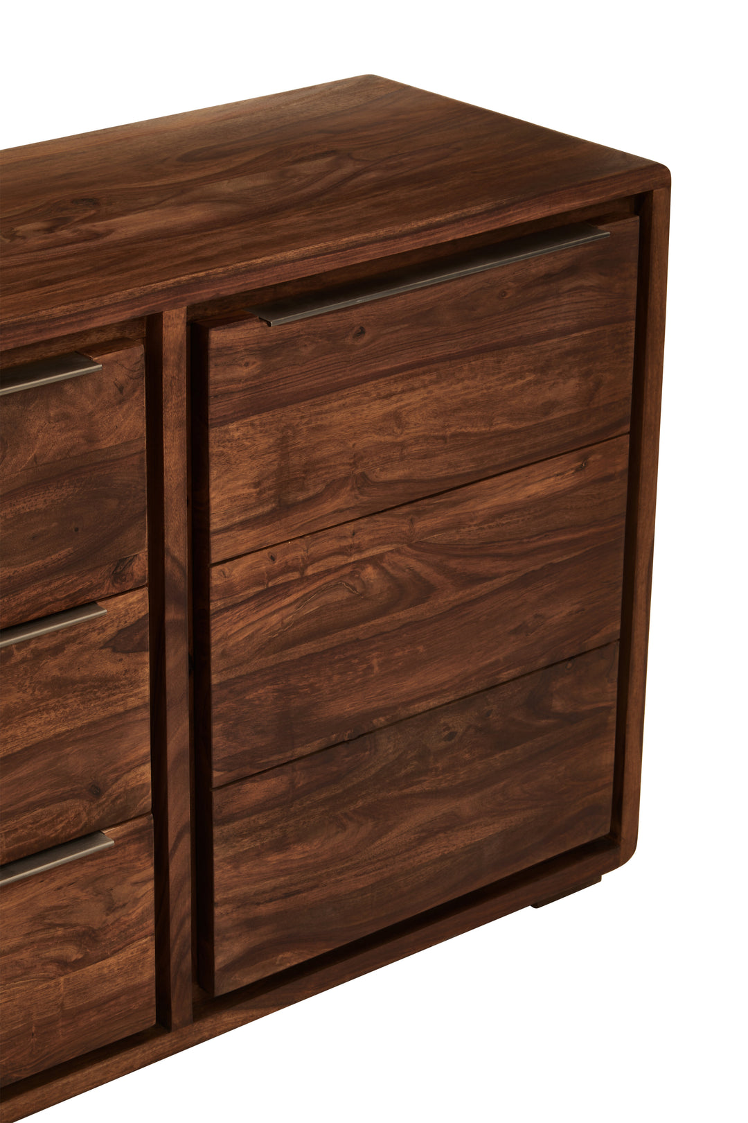Woodpecker Two Door Three Drawer Sheesham And Acacia Sideboard