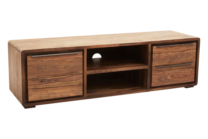 Woodpecker One Door Sheesham And Acacia Wood Media Unit