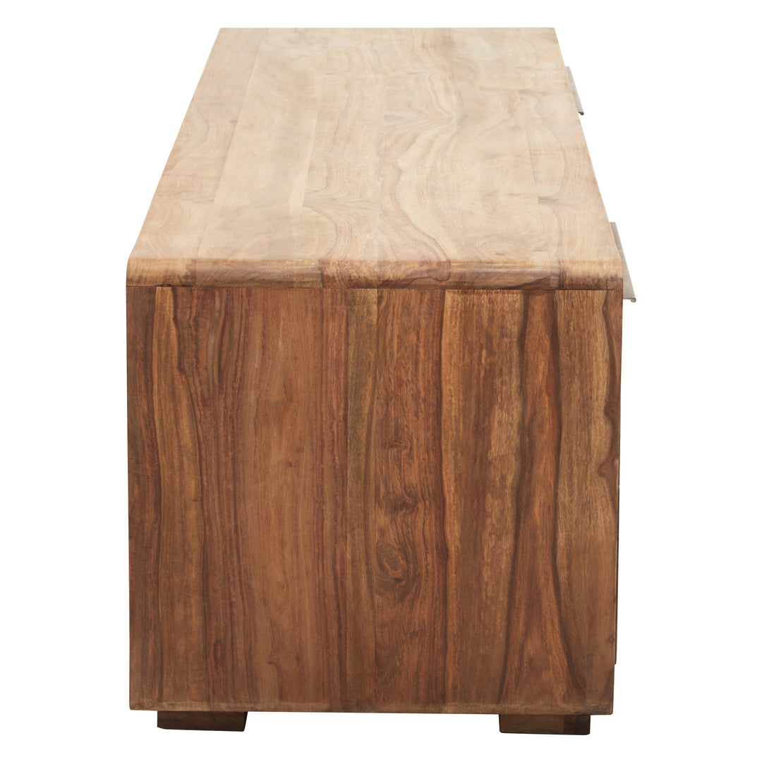 Woodpecker One Door Sheesham And Acacia Wood Media Unit