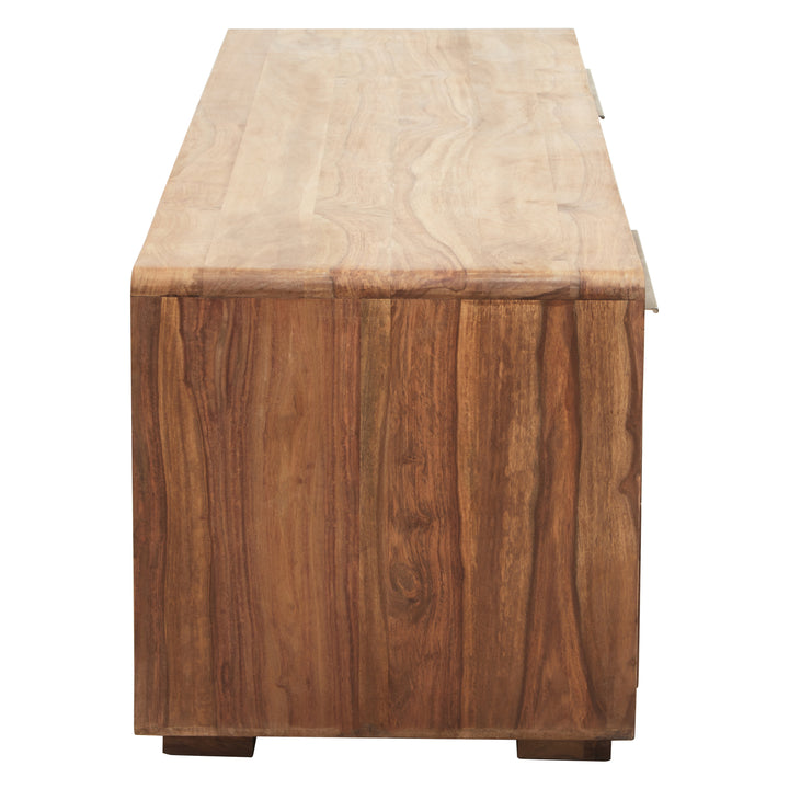 Woodpecker One Door Sheesham And Acacia Wood Media Unit