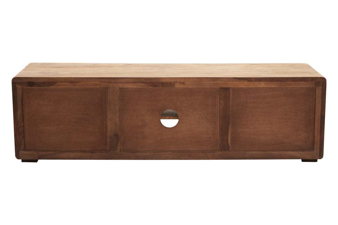 Woodpecker One Door Sheesham And Acacia Wood Media Unit