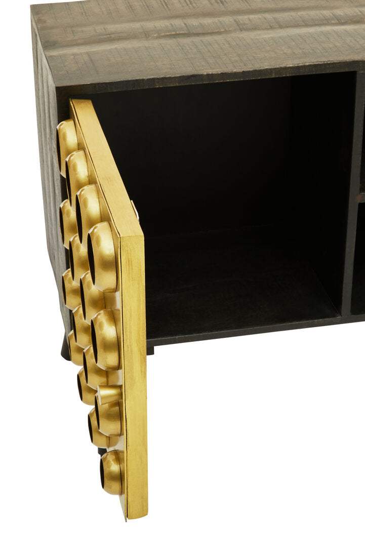 Hawk Mango Wood Media Unit