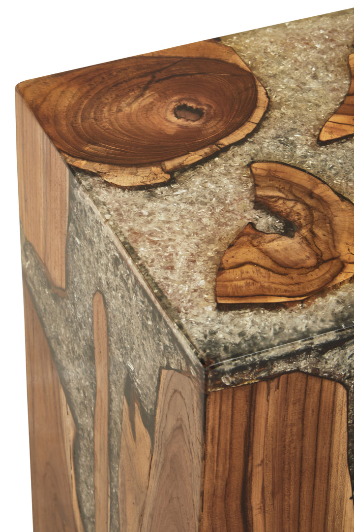 Oscar Burnt Effect Stool