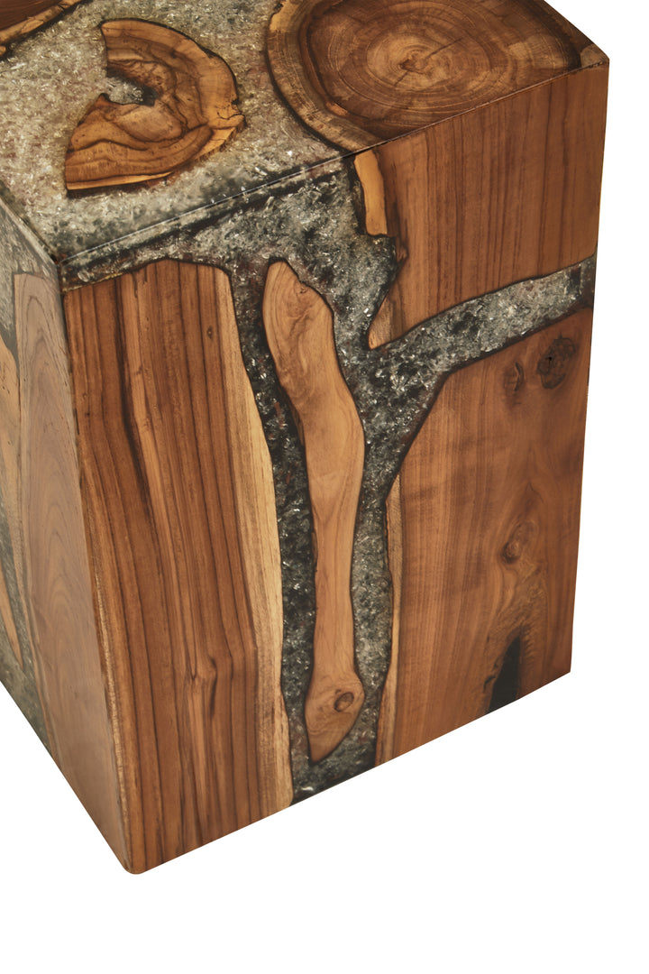 Oscar Burnt Effect Stool