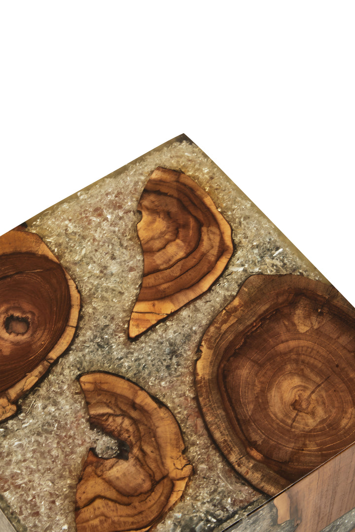 Oscar Burnt Effect Stool