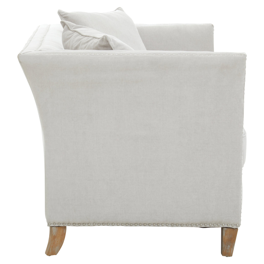 Heron Two Seat Grey Fabric Sofa
