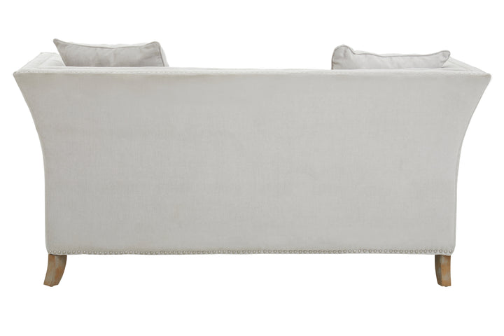 Heron Two Seat Grey Fabric Sofa