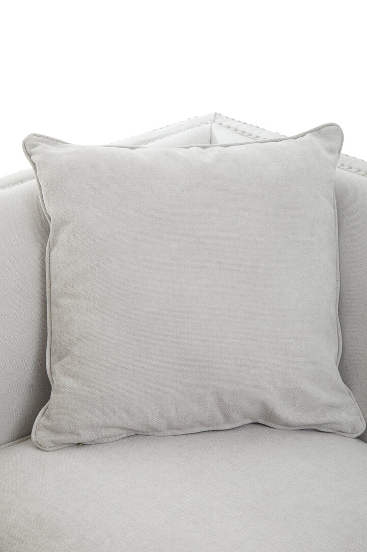 Heron Two Seat Grey Fabric Sofa