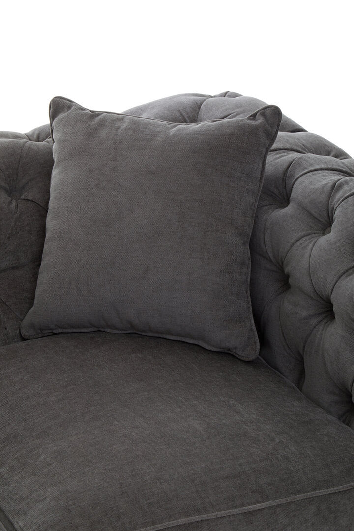 Spencer 2 Seat Grey Fabric Sofa