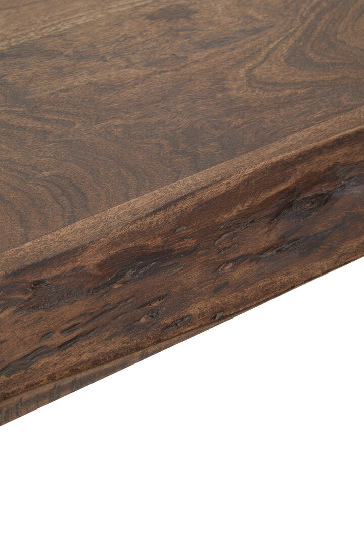 Kody Natural And Silver Dining Table