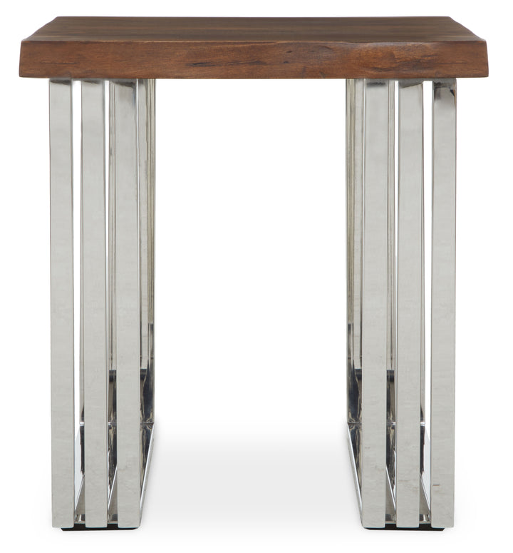 Oscar Natural And Silver Small Console Table