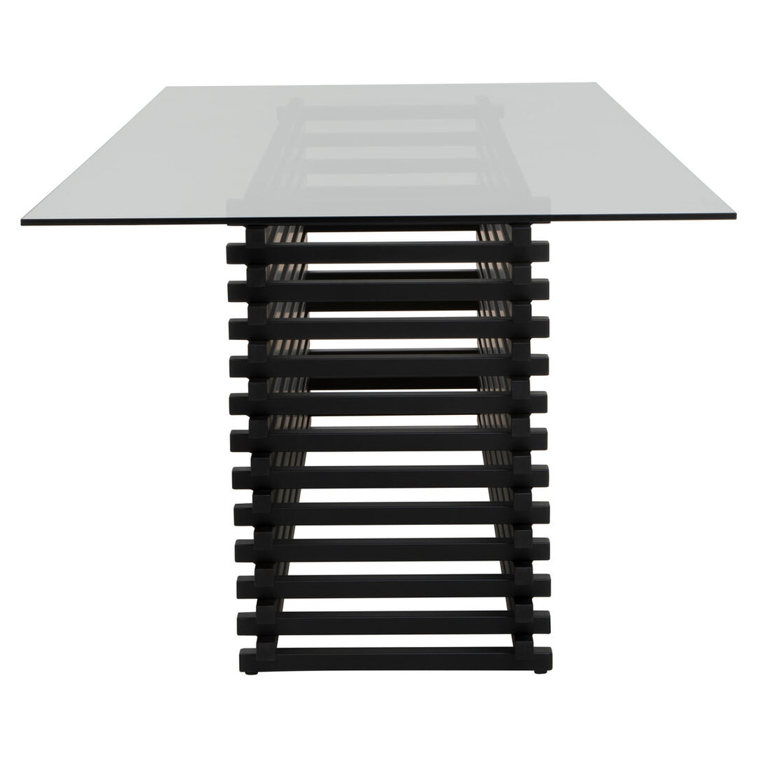 Pax Matte Black Dining Table