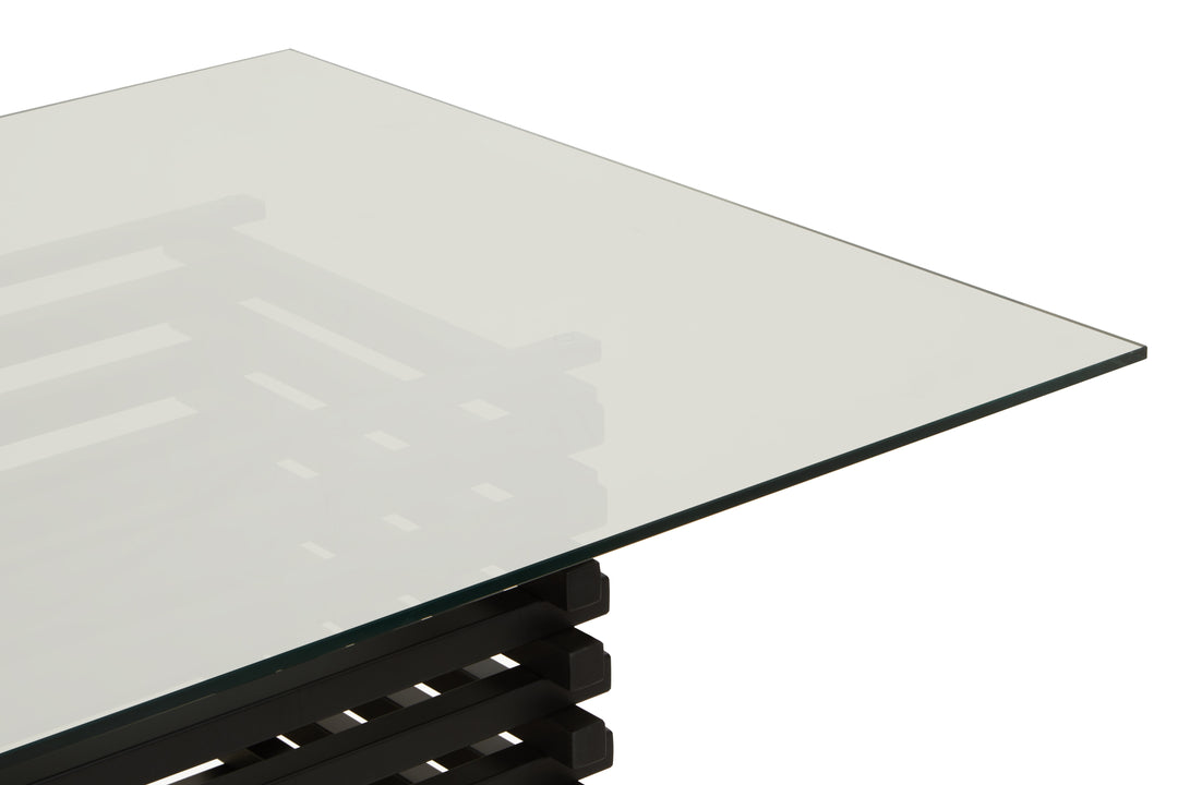 Pax Matte Black Dining Table