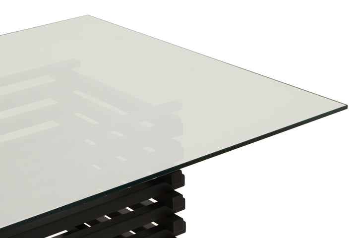 Pax Matte Black Dining Table