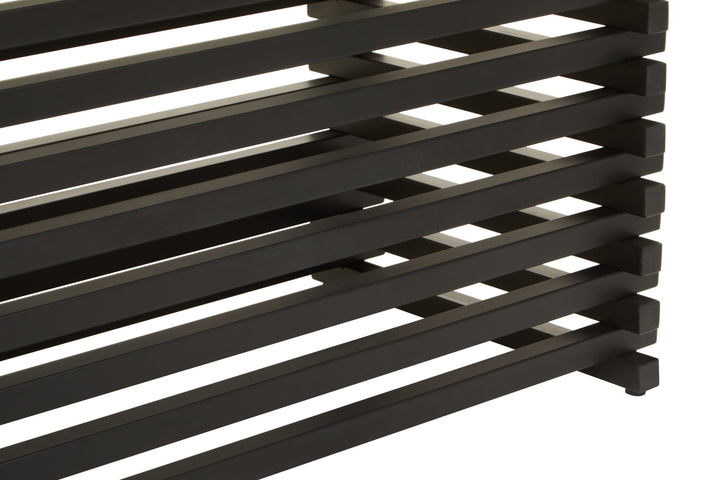 Pax Matte Black Dining Table