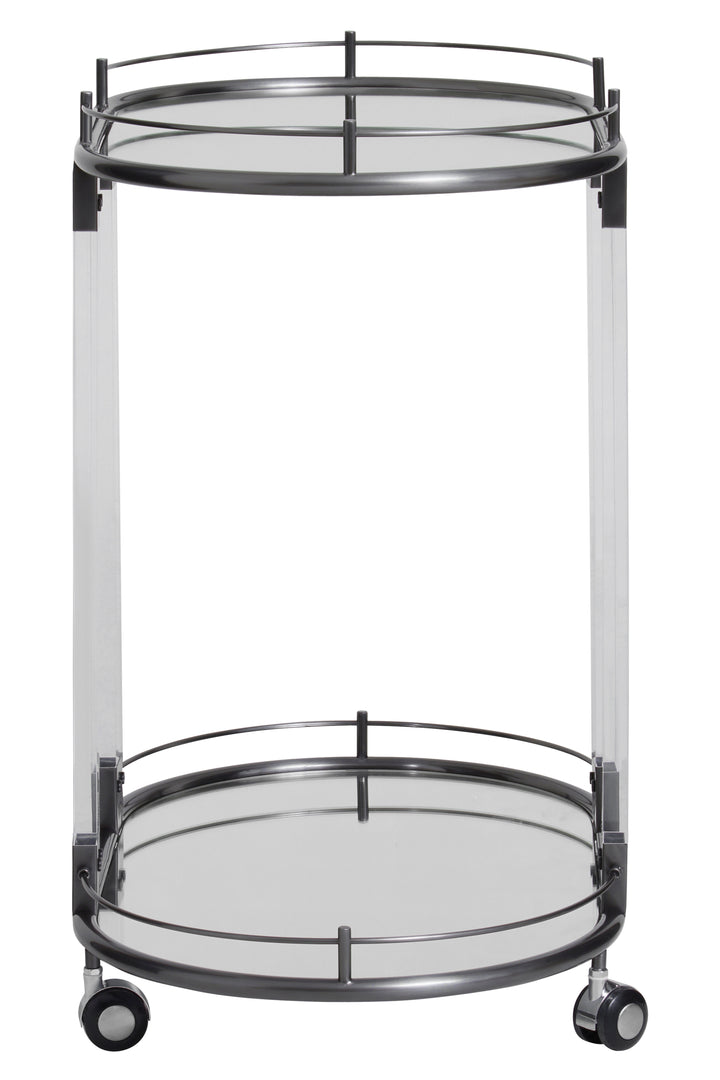 Pax Drinks Trolley in Metallic Frame