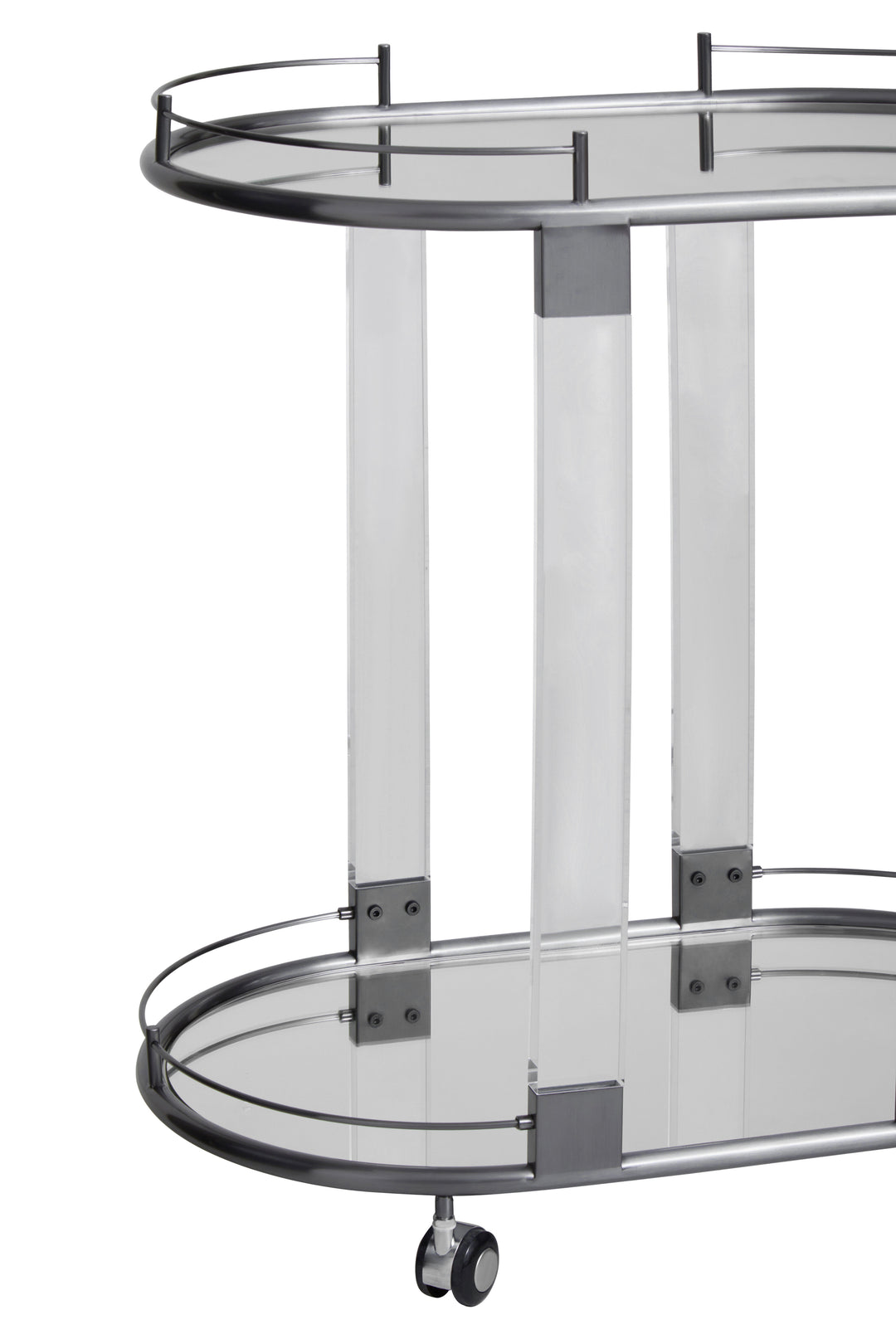 Pax Drinks Trolley in Metallic Frame