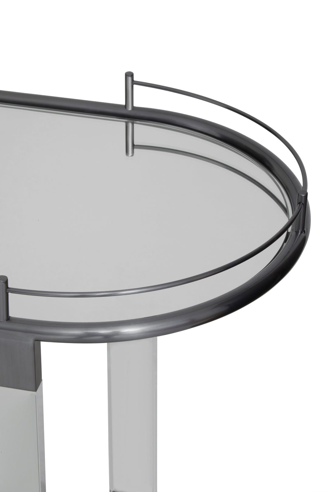 Pax Drinks Trolley in Metallic Frame