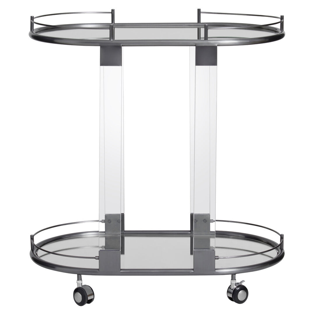 Pax Drinks Trolley in Metallic Frame