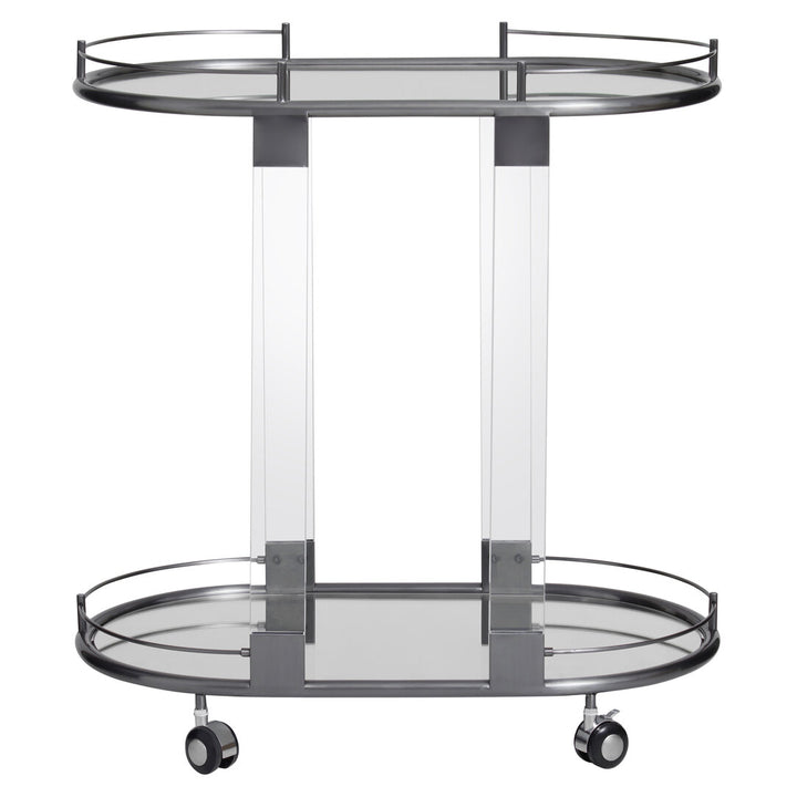 Pax Drinks Trolley in Metallic Frame