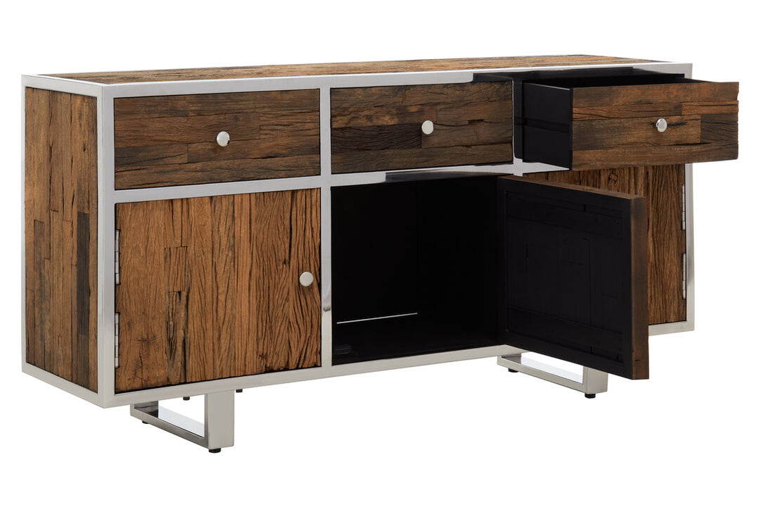 Raven Natural Wood Sideboard