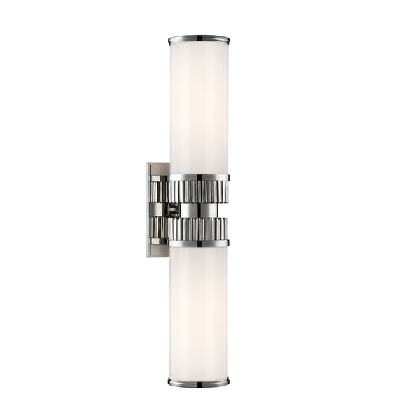 Harper Wall Light Nickel, Wall Light, Polished Nickel - Andrew Martin