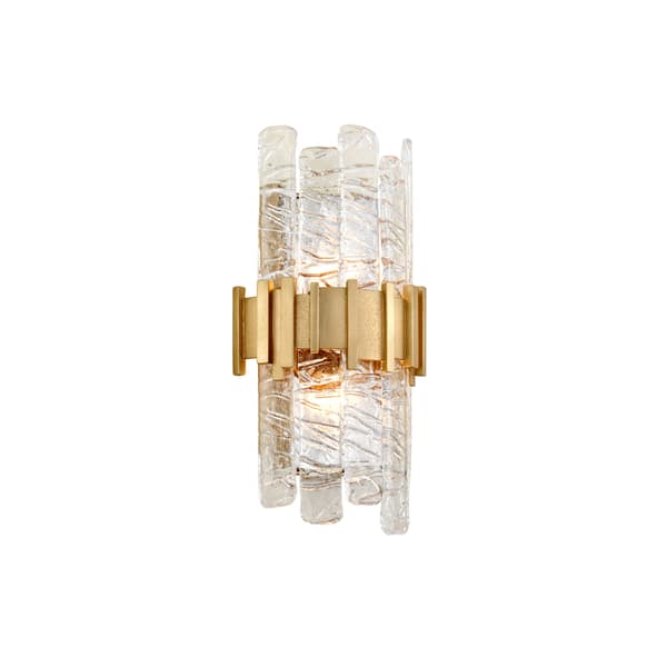Ciro Wall Light, Wall Light, Brass/Gold - Andrew Martin