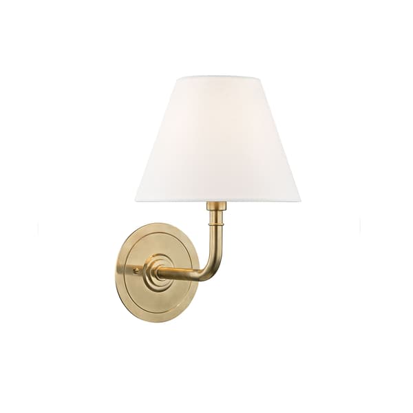 Esme Wall Light Brass, Wall Light, Aged Brass - Andrew Martin