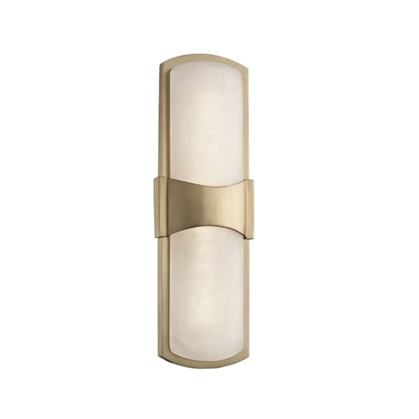 Valencia Wall Light Brass, Wall Light, Small, Aged Brass - Andrew Martin