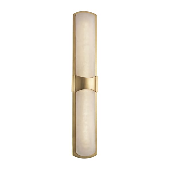 Valencia Wall Light Brass, Wall Light, Small, Aged Brass - Andrew Martin
