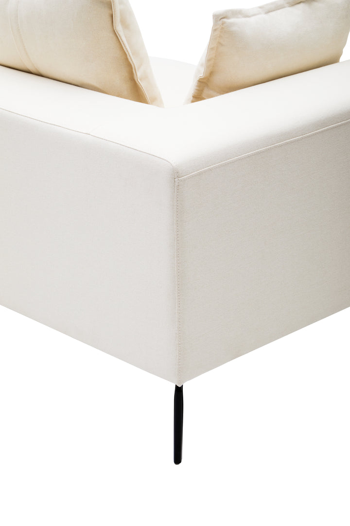 Sparrow 3 Seat Cream Sofa