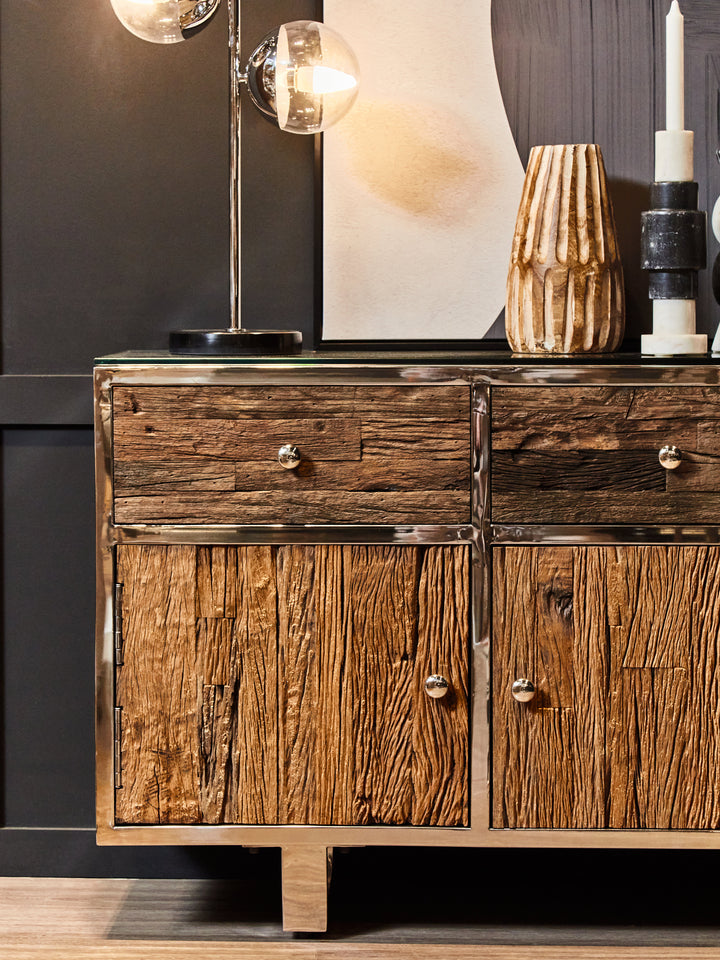 Raven Natural Wood Sideboard