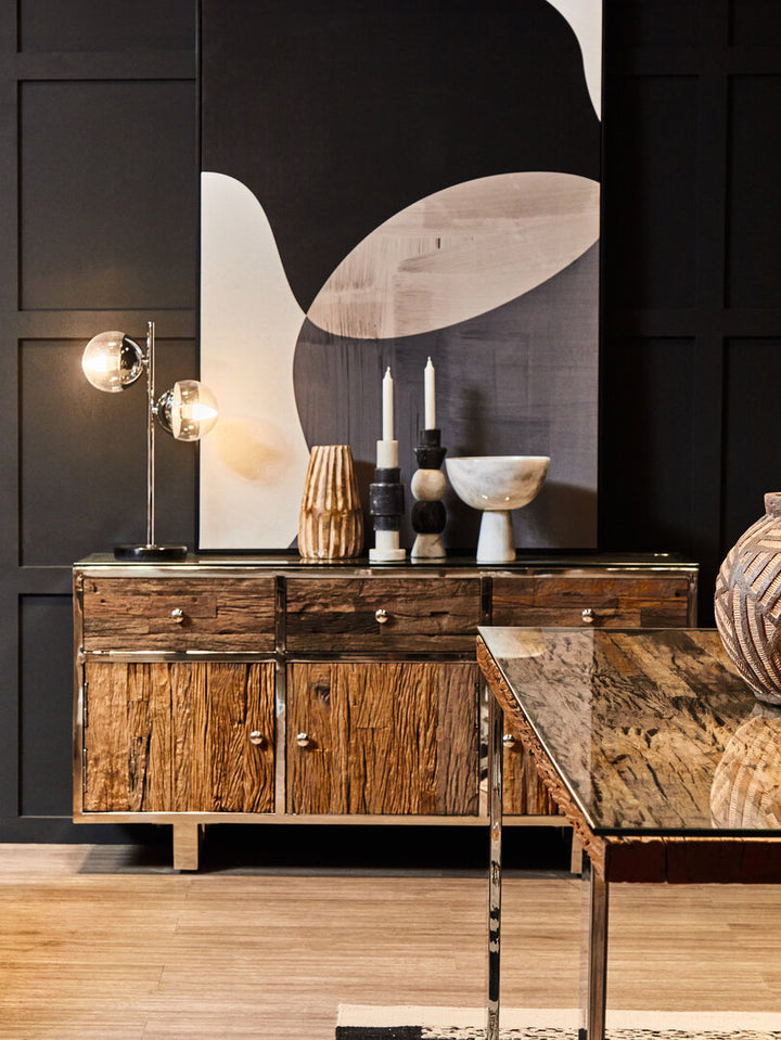 Raven Natural Wood Sideboard