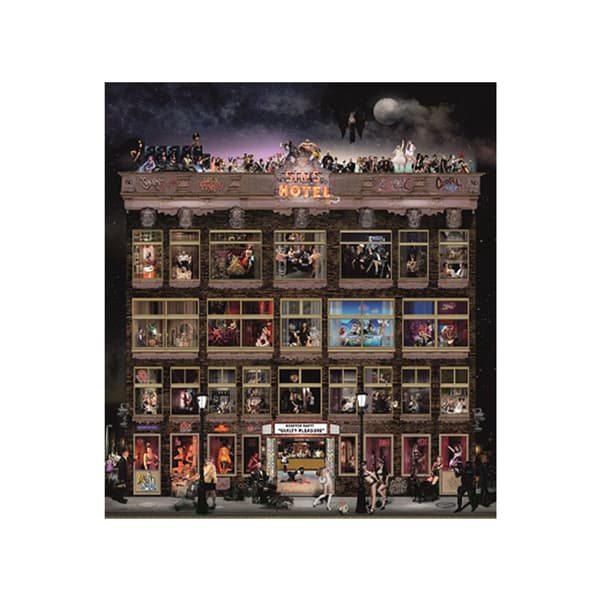 Sin Hotel, Masterpiece Artwork, Multicoloured - Andrew Martin