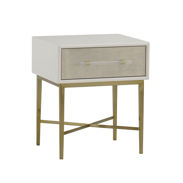 Alice Bedside Table Ivory, Bedside Table - Andrew Martin