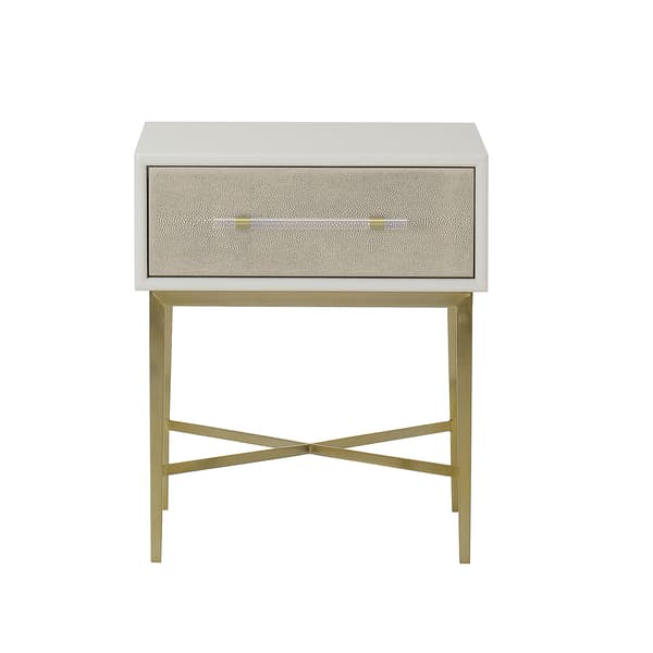 Alice Bedside Table Ivory, Bedside Table - Andrew Martin