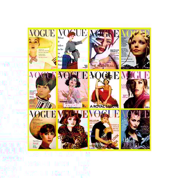 Vogue Covers Vol. 2, 120cm x 120cm - Andrew Martin
