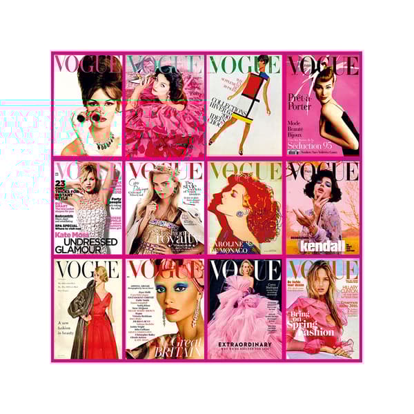 Vogue Covers Vol. 3, 120cm x 120cm - Andrew Martin