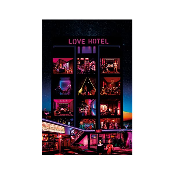 Love Hotel, 100cm x 150cm - Andrew Martin