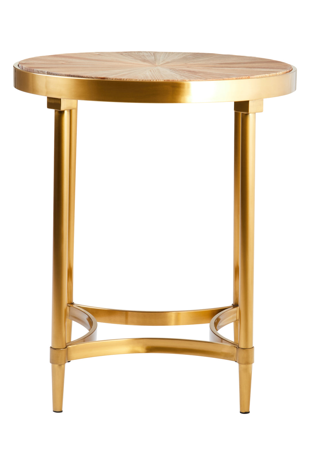 Calypso Side Table With Curved Frame