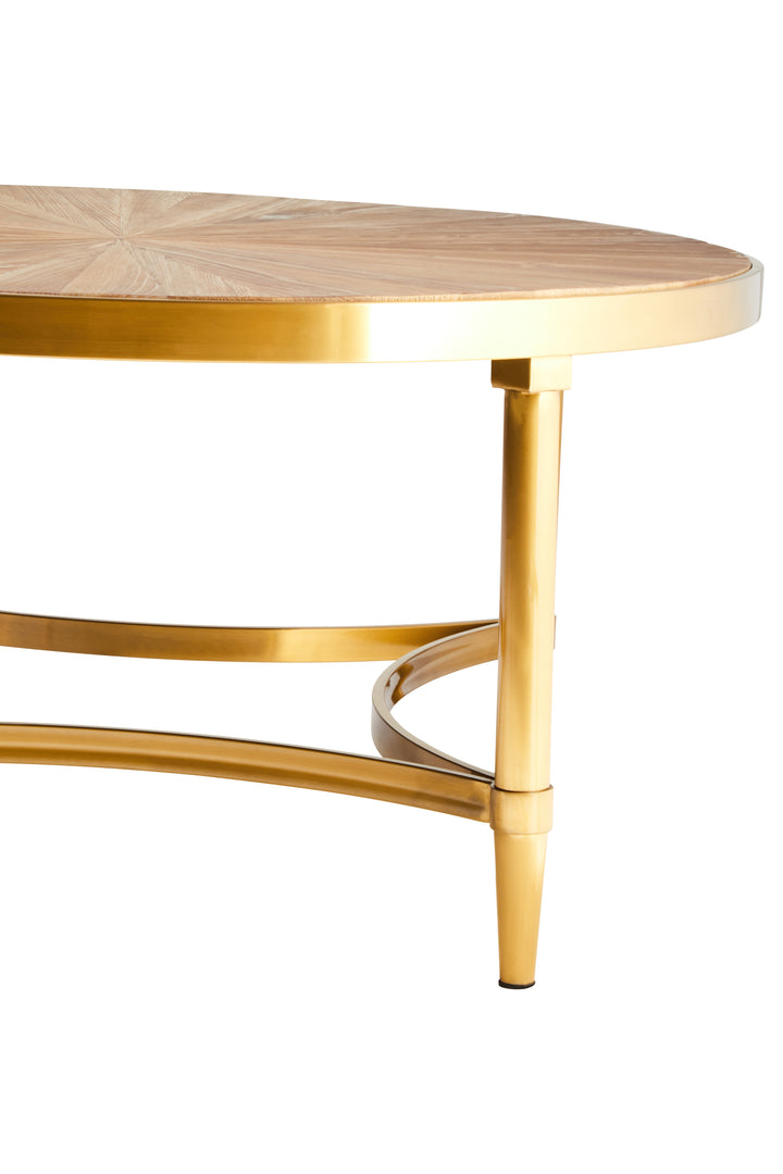 Calypso Coffee Table With Curved Frame