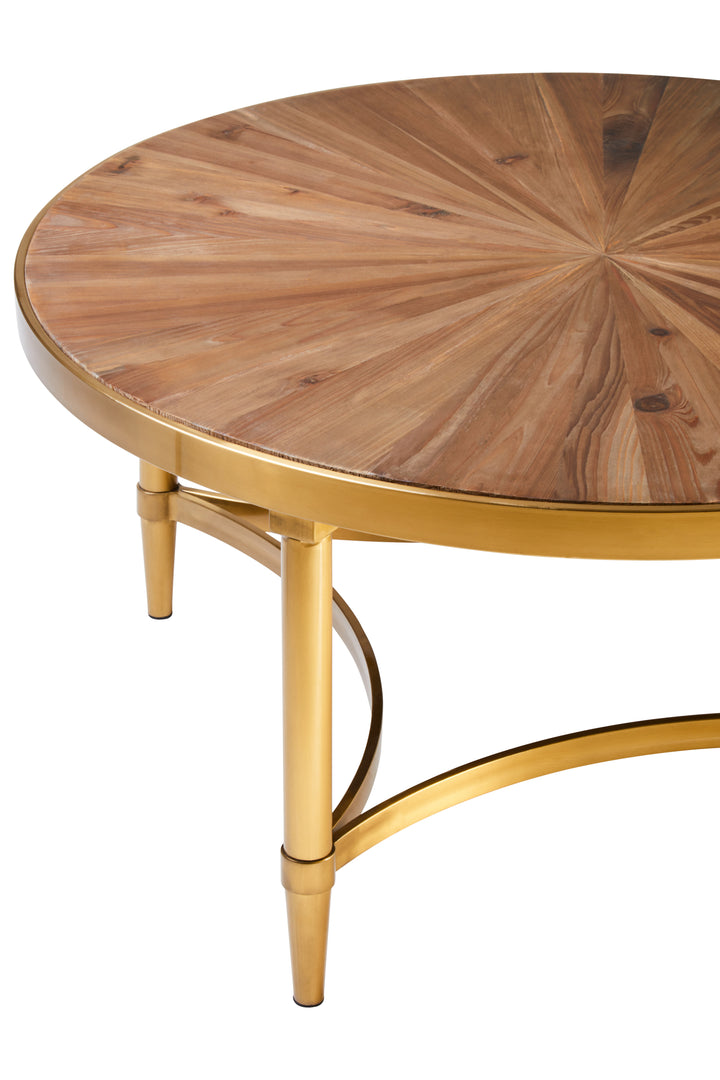 Calypso Coffee Table With Curved Frame