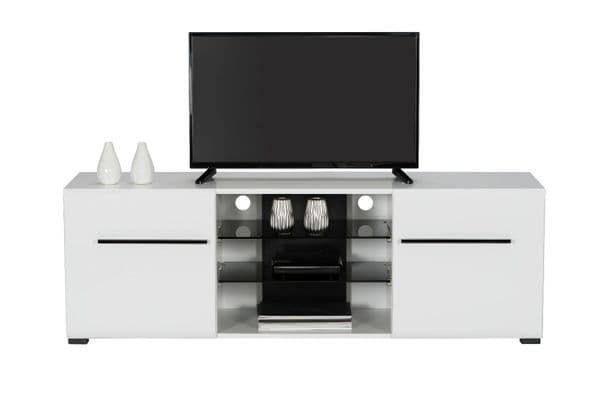Rose White Large Tv Cabinet