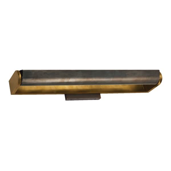 David Extra Large Picture Light Brass, Picture Light, Extra Large, Brass & Bronze Shade - Andrew Martin