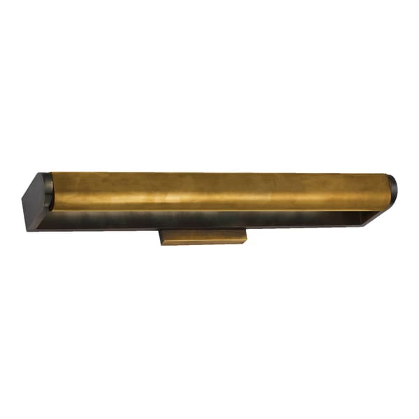 David Extra Large Picture Light Bronze, Picture Light, Extra Large, Bronze & Brass Shade - Andrew Martin