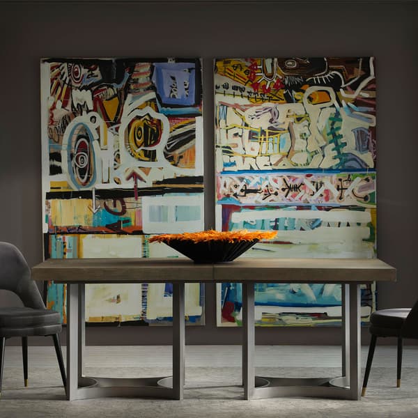 Ashton Extending Dining Table, Extending Dining Table, Light, Large - Andrew Martin