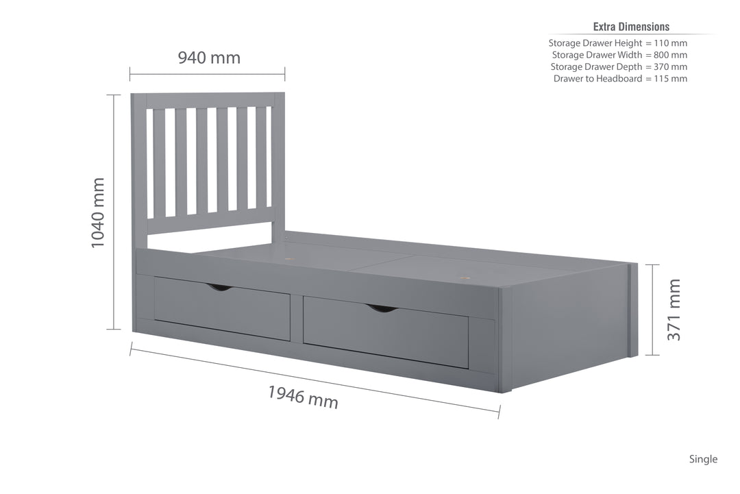 Appleby Single Bed